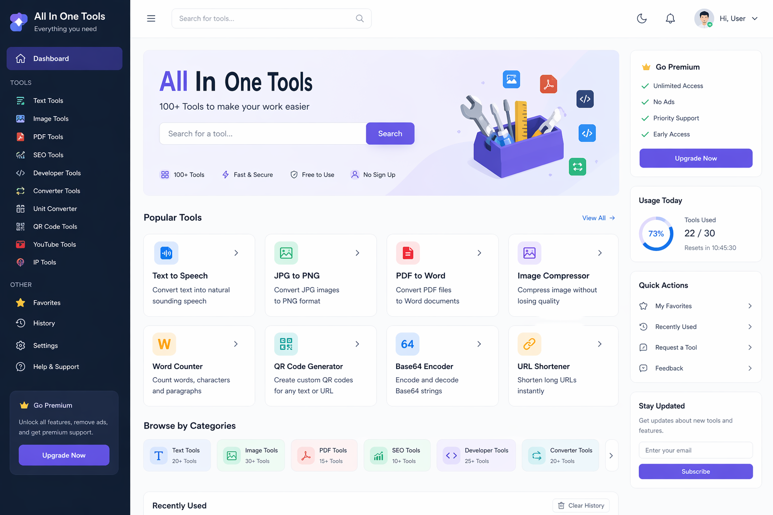 Contoh sistem All-in-One Tools